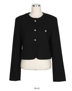 Lumiere Silver Button Jacket
