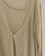Lucifer Sheer Knitted Top