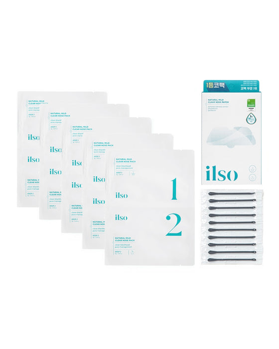 [ ilso ] Natural Mild Clear Nose Patch 5p