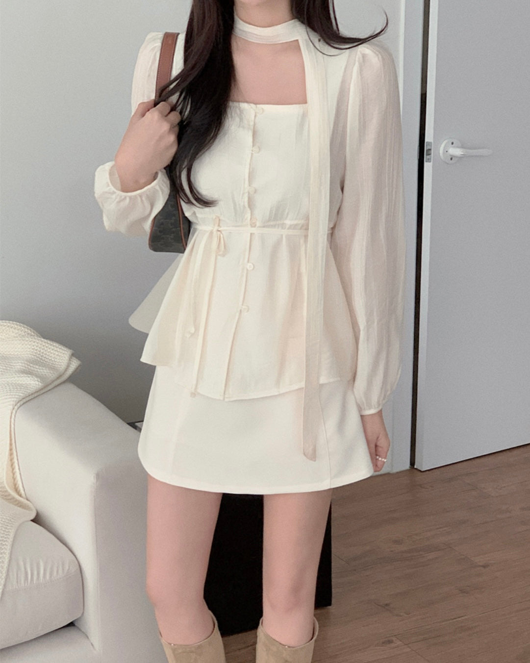 Linda Tie Blouse