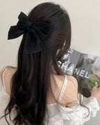 Organza Big Ribbon Hair Clip