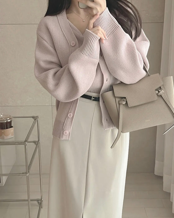Janet Cardigan Set