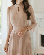 [ Pre-order ] Chiffon Pleats Dress