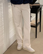 [S,M] Brushed Cream Jeans