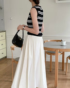 Striped Knit Sleeveless