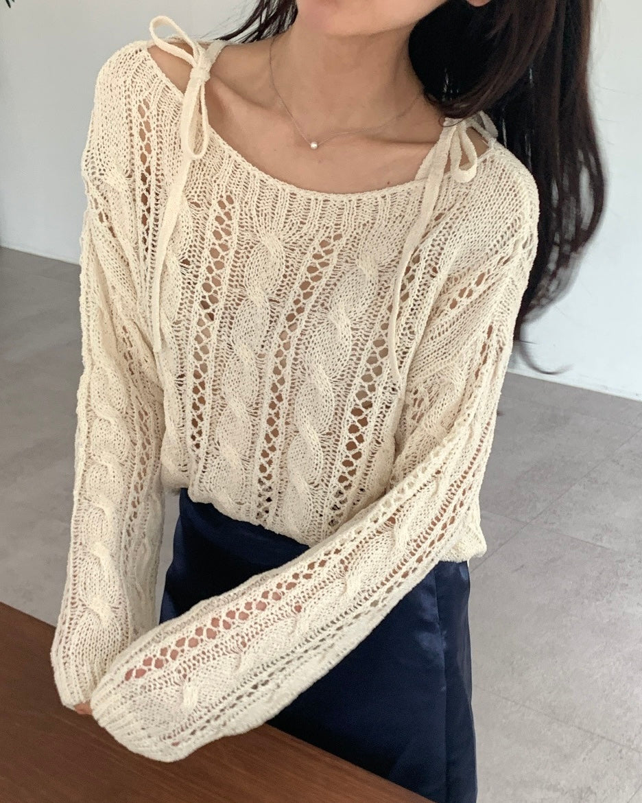 Hazel Ribbon Knit