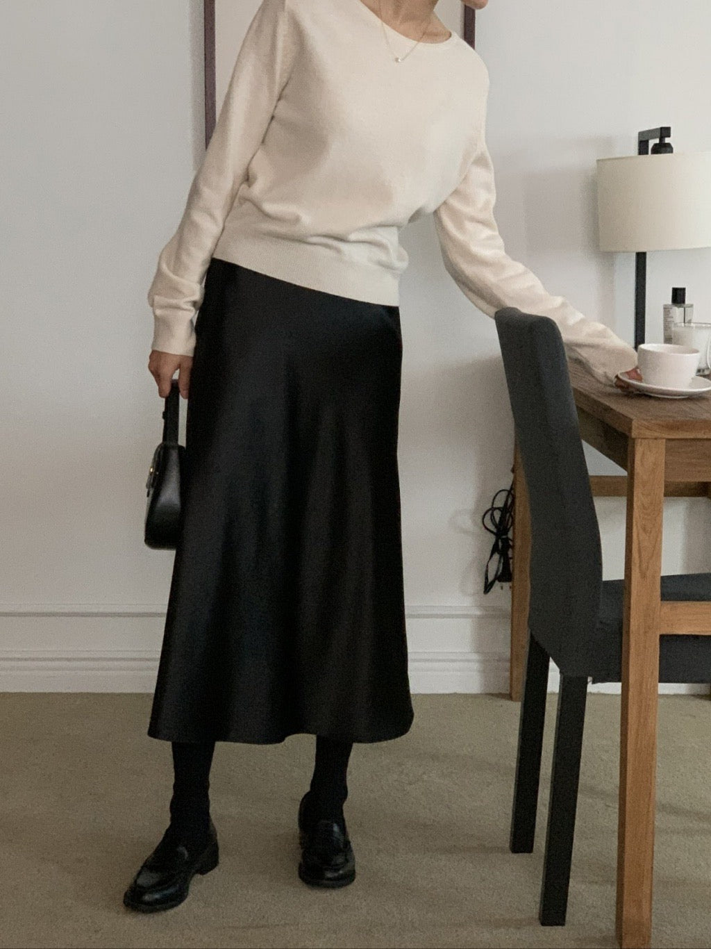 [S,M] Jian Satin Skirt
