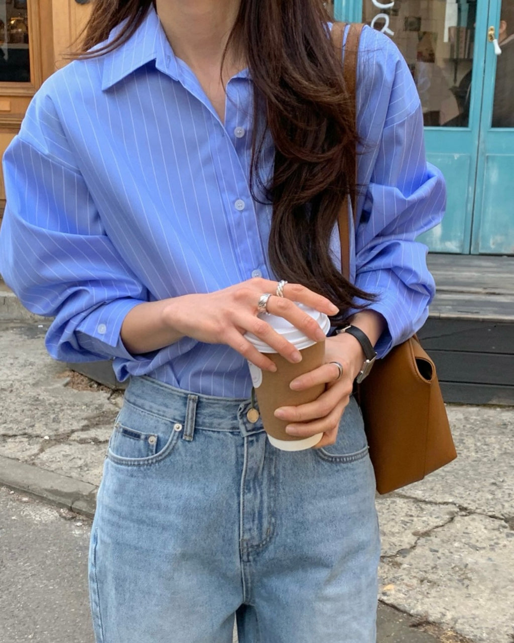 Wrinkle-Free Striped Shirt