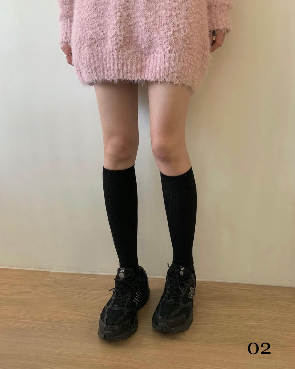 02 Basic Knee Socks