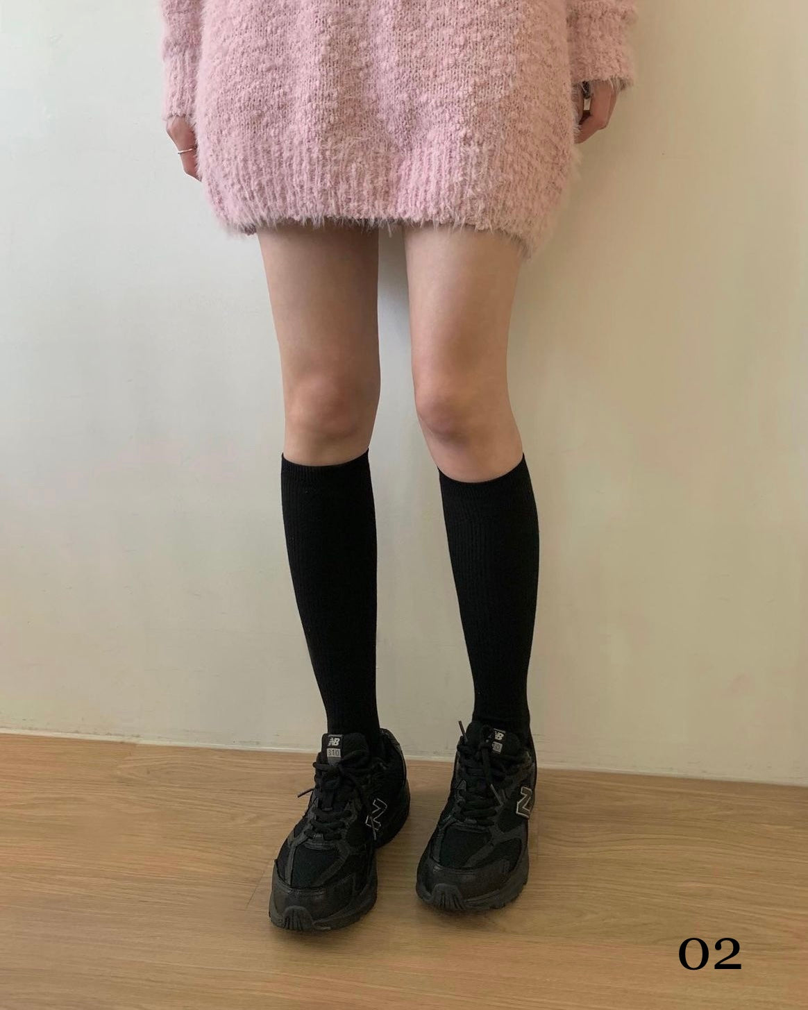 02 Basic Knee Socks