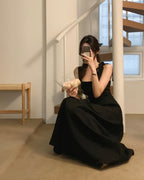 One Ribbon Long Dress