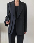 Double-layer One Button Jacket