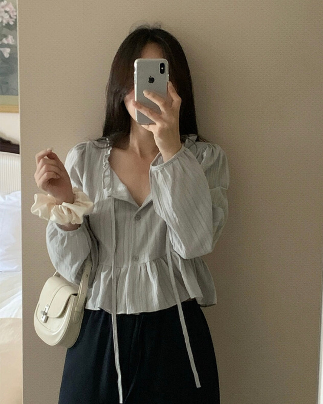 Evita Frill Blouse