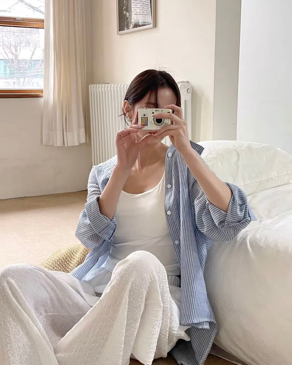 Heaven Back Ribbon Shirt