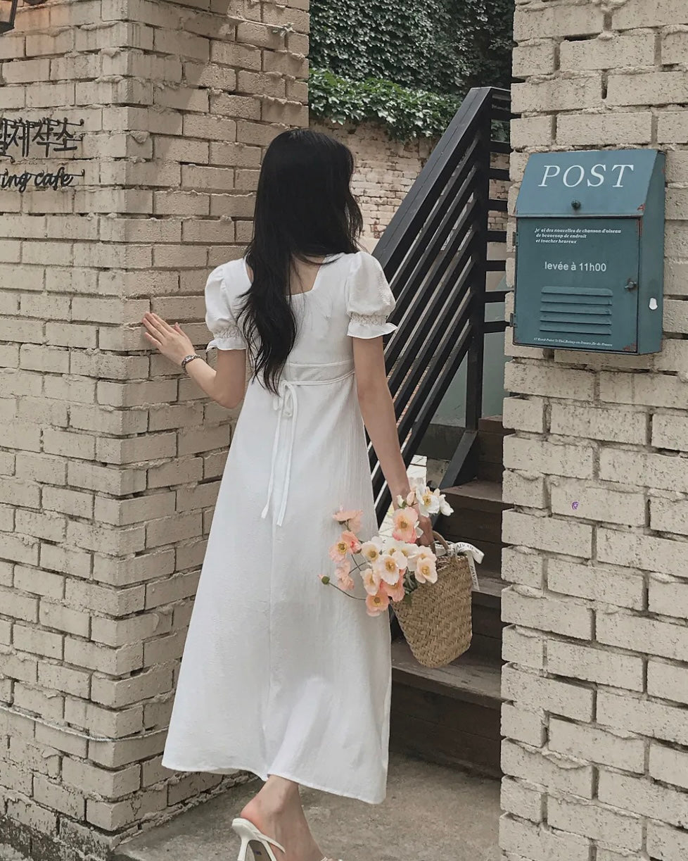 [ Sale Excluded ] Kong Button Dress