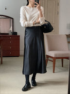 [S,M] Jian Satin Skirt