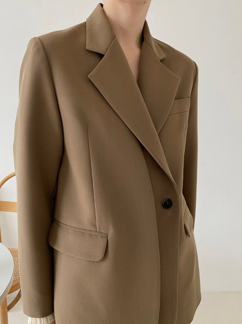 Double-layer One Button Jacket