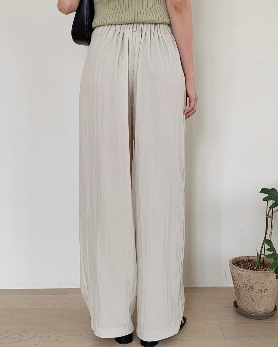 Summer Pin-Tuck Slacks