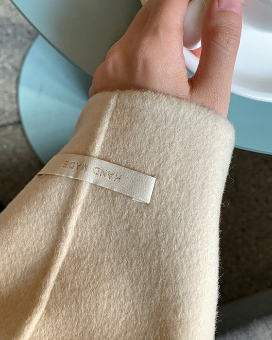 Butter 100% Wool Short Coat