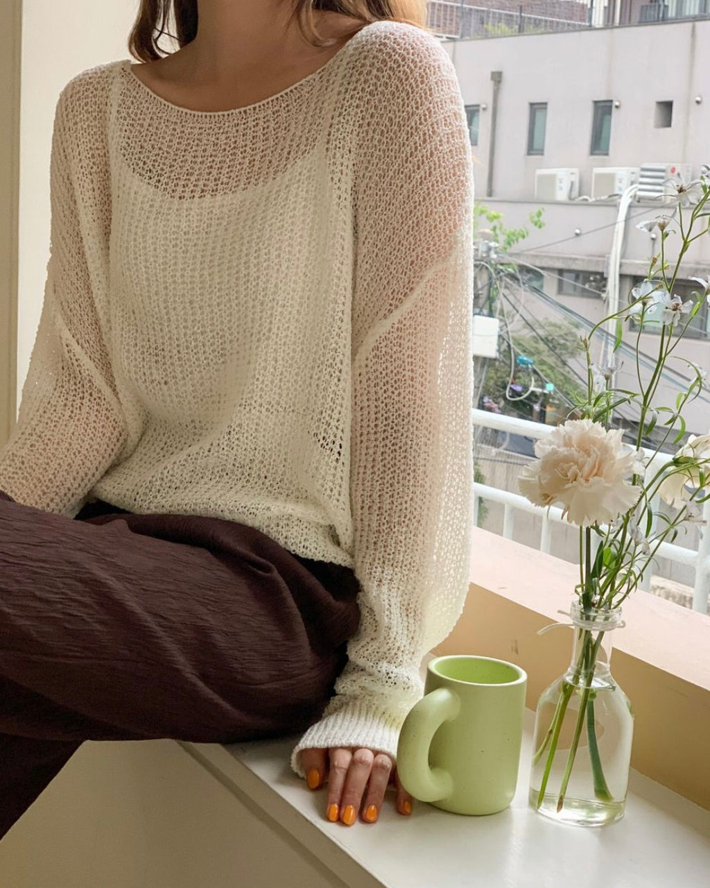 Landis Boat-Neck Knit Top