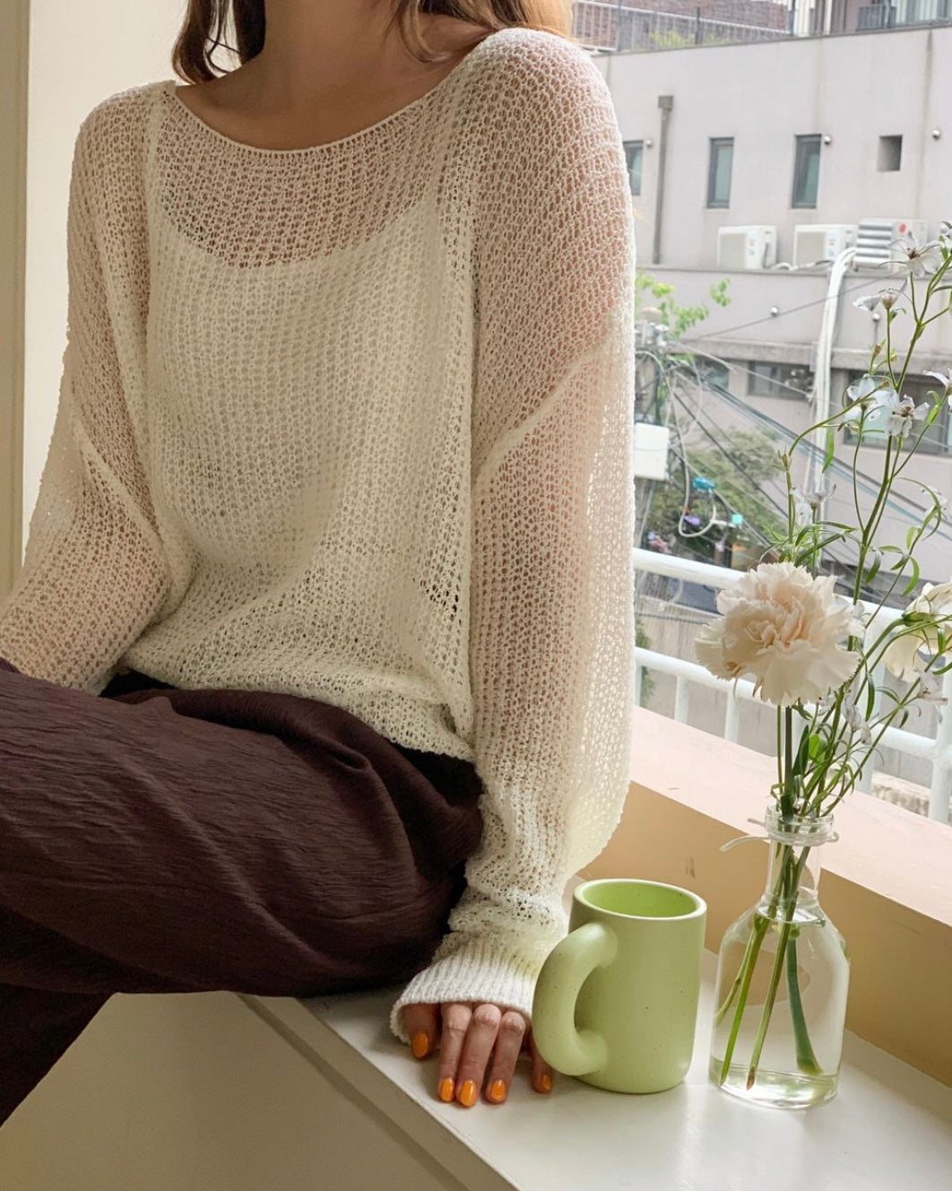 Landis Boat-Neck Knit Top