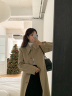 Vin 90% Wool Coat with Padded Vest