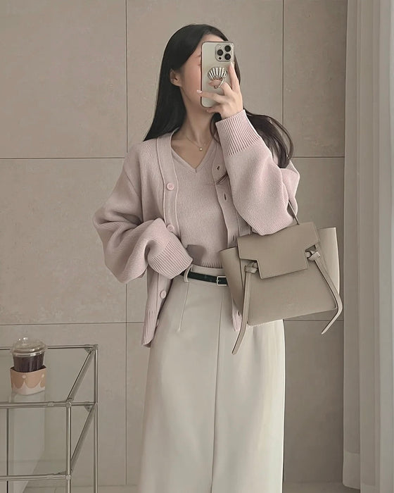 Janet Cardigan Set