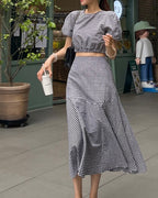 Check Two-Piece