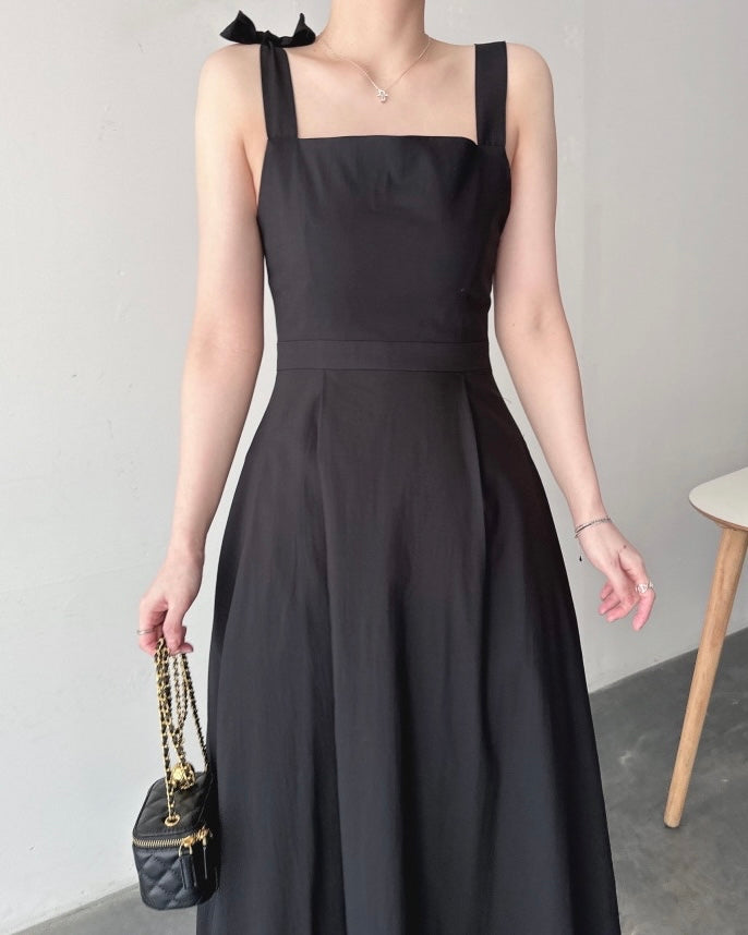 One Ribbon Long Dress