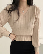 Balloon Sleeves Knit