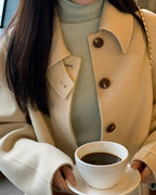 Butter 100% Wool Short Coat
