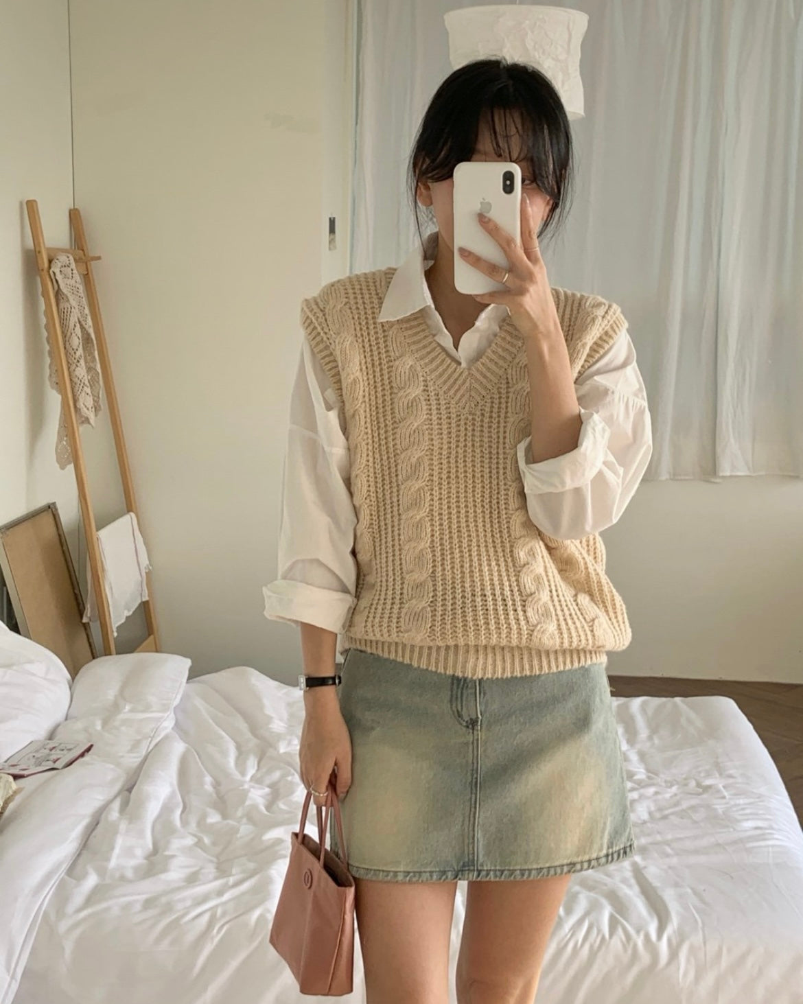 Andy Cable Knit Vest