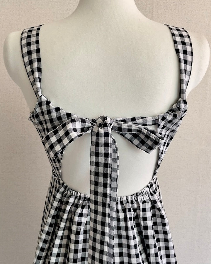 Dali Check Dress