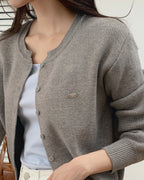 Daily Metal Charm Cardigan