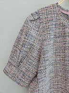 Velours Tweed Blouse
