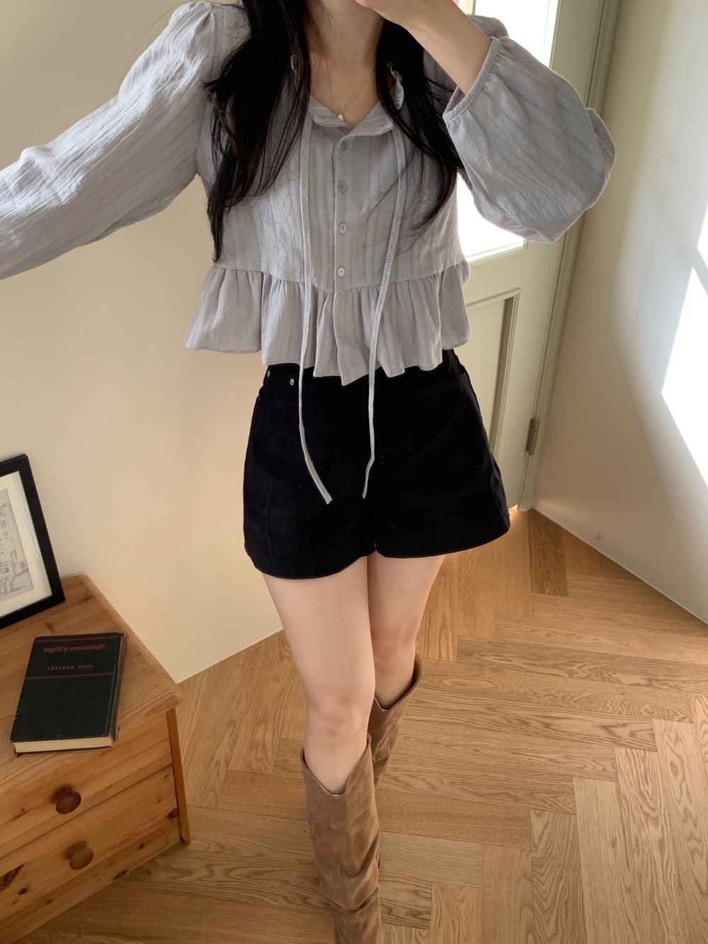Evita Frill Blouse