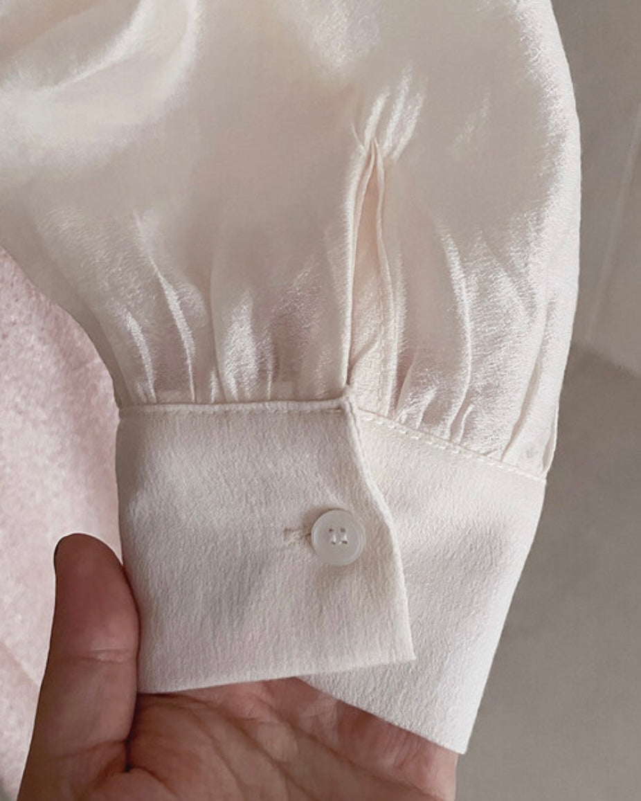 [ Pre-order ] Amelie Pearl Tweed Dress