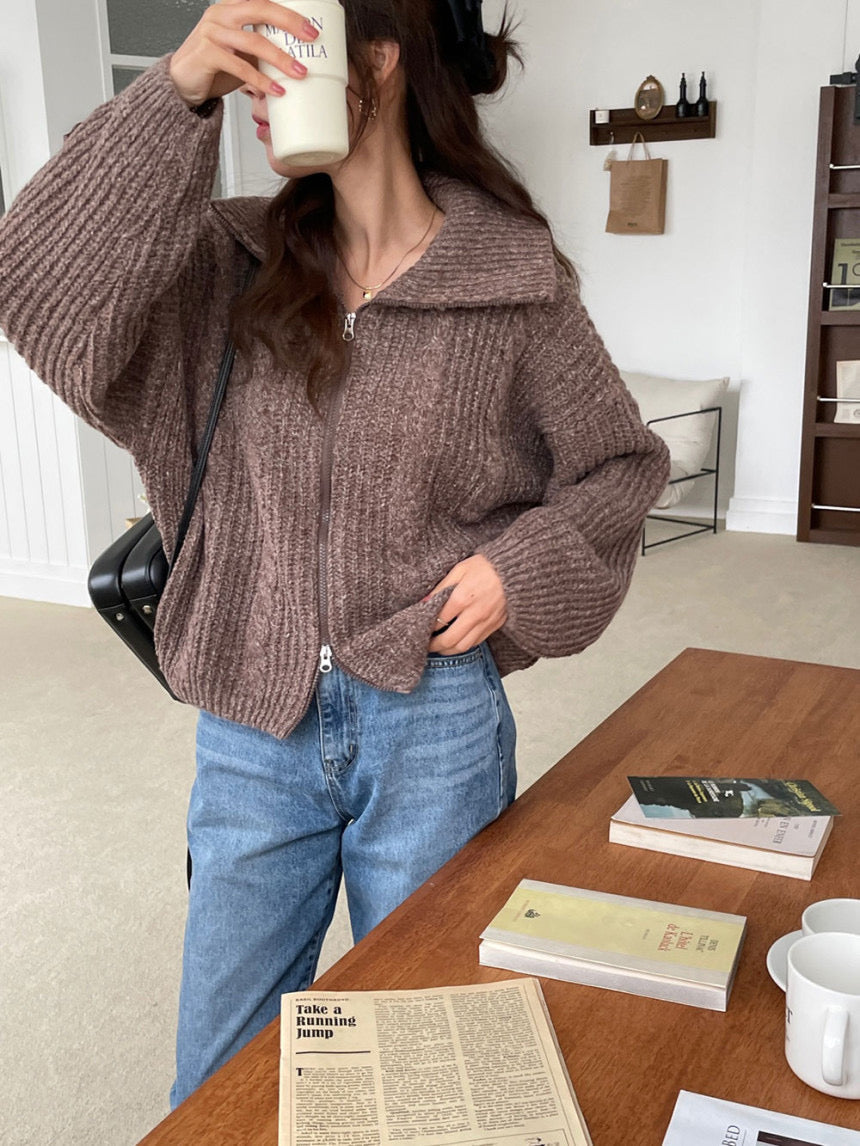 Days Knit Zip-Up