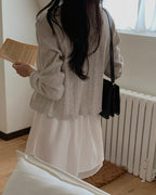 Torsion Cardigan Set