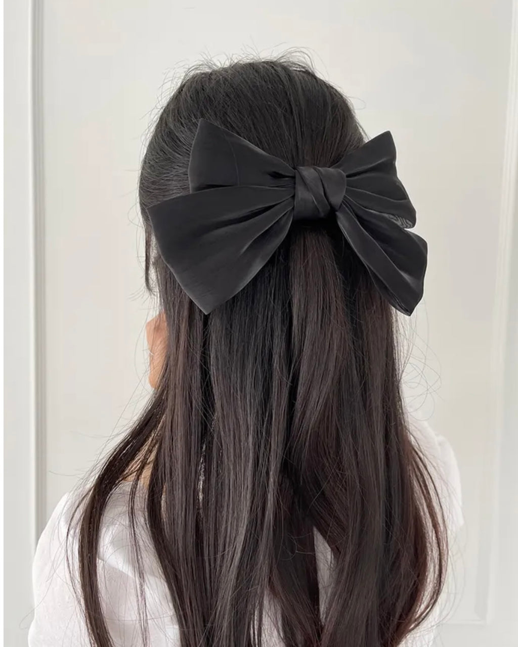 Organza Big Ribbon Hair Clip