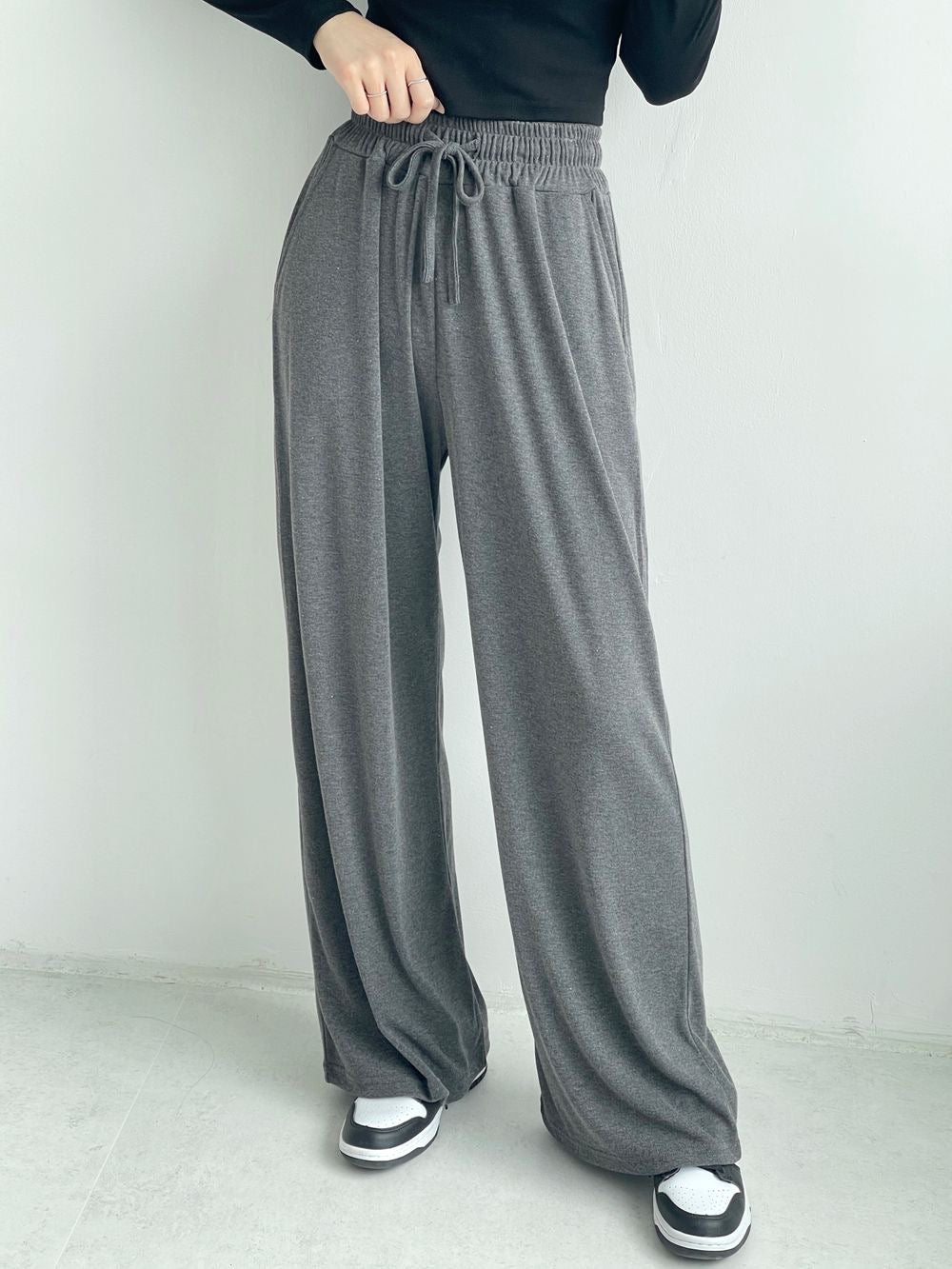 [Short,Long] Flowy Wide Track Pants