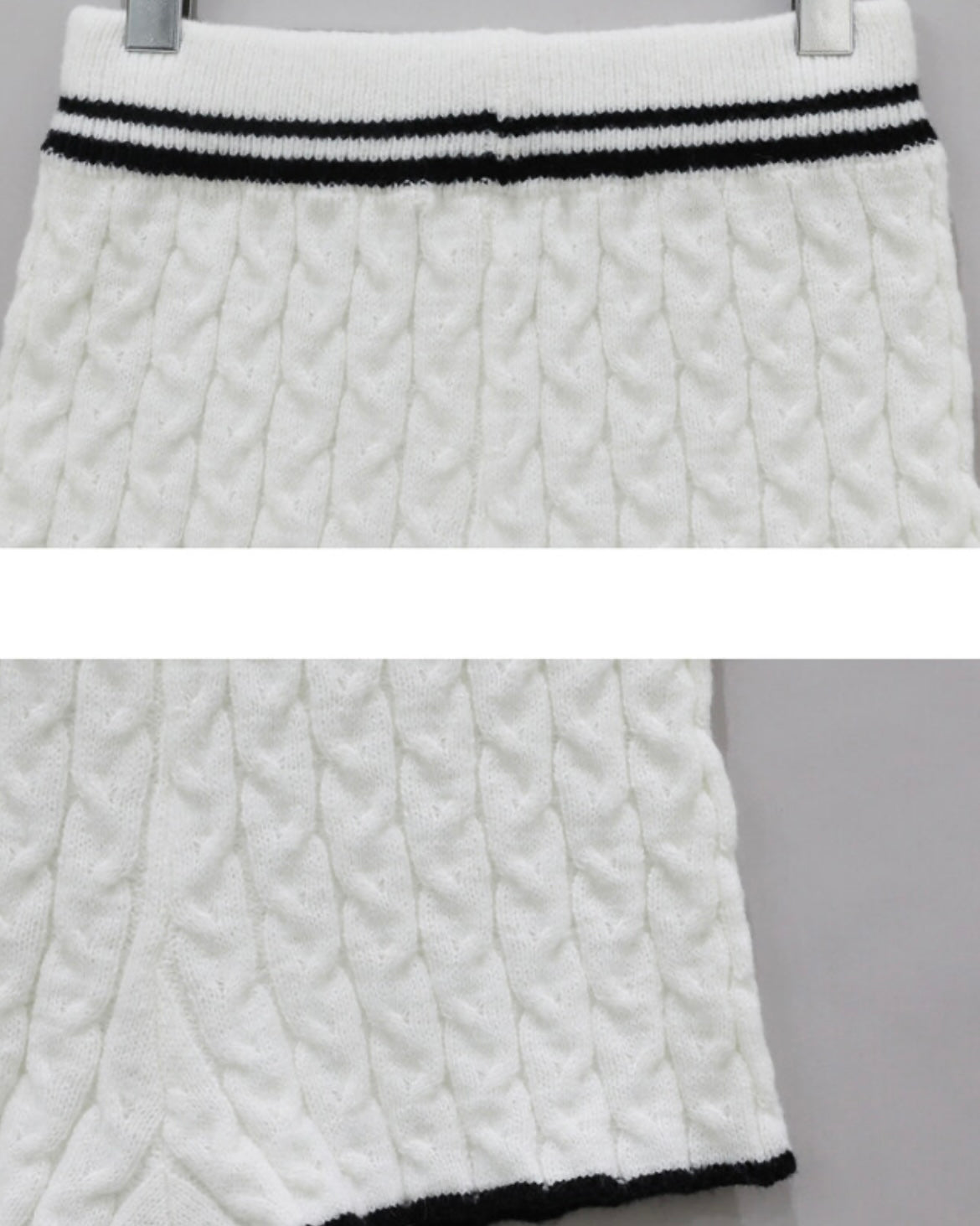Vly Knit Two-Piece