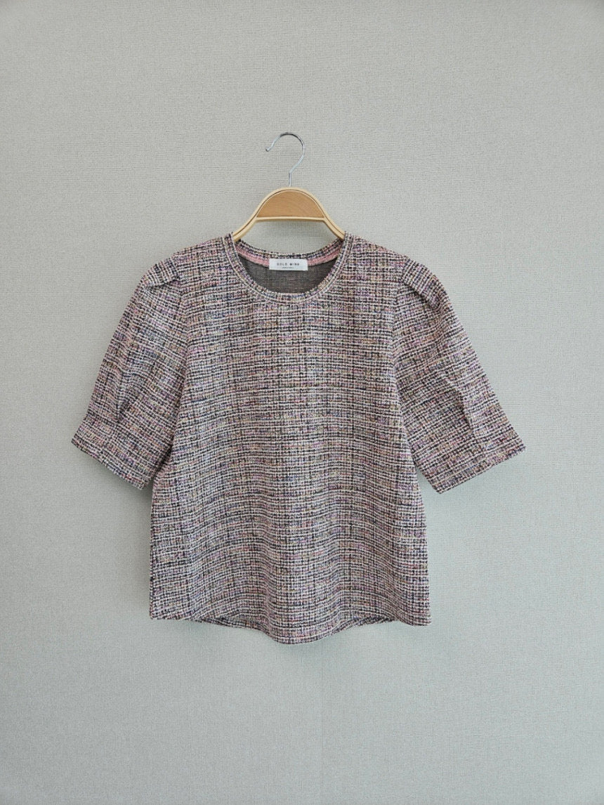 Velours Tweed Blouse