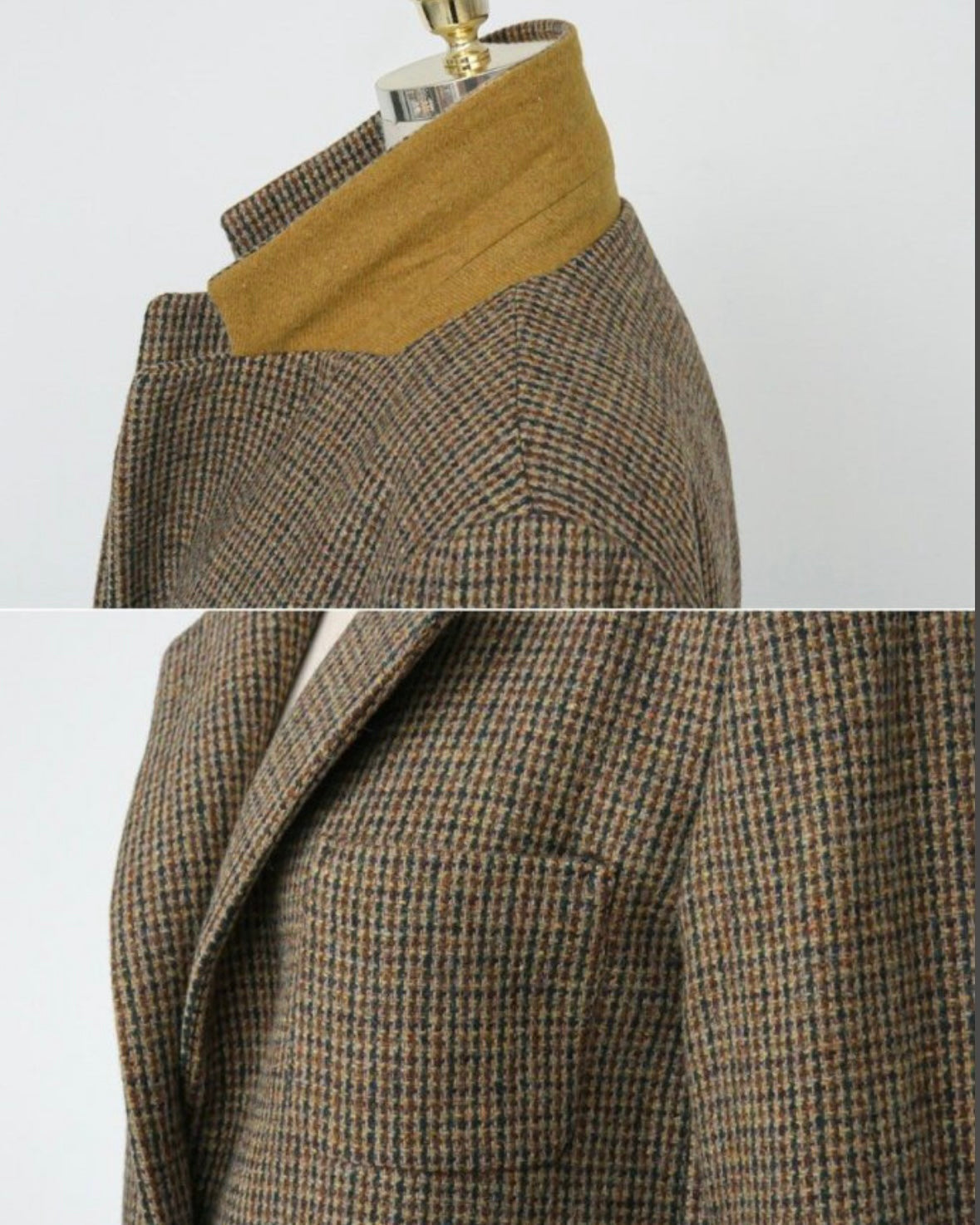 Classic Check Wool Jacket - 60% Wool