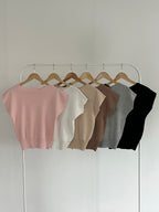 Cool Cap-Sleeve Knit
