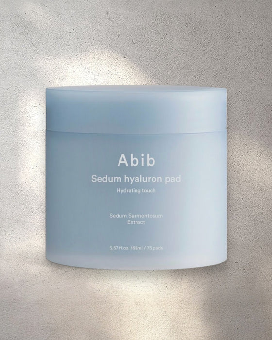 [ Abib ] Sedum Hyaluron Pad Hydrating Touch 75+10 Pads