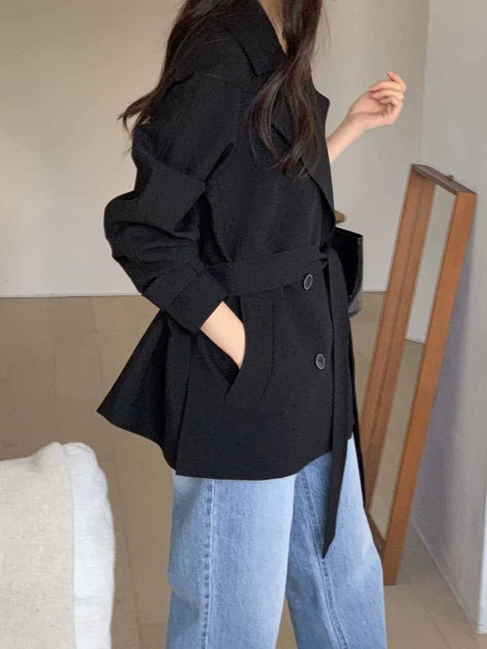 Lyn Half Trench Coat