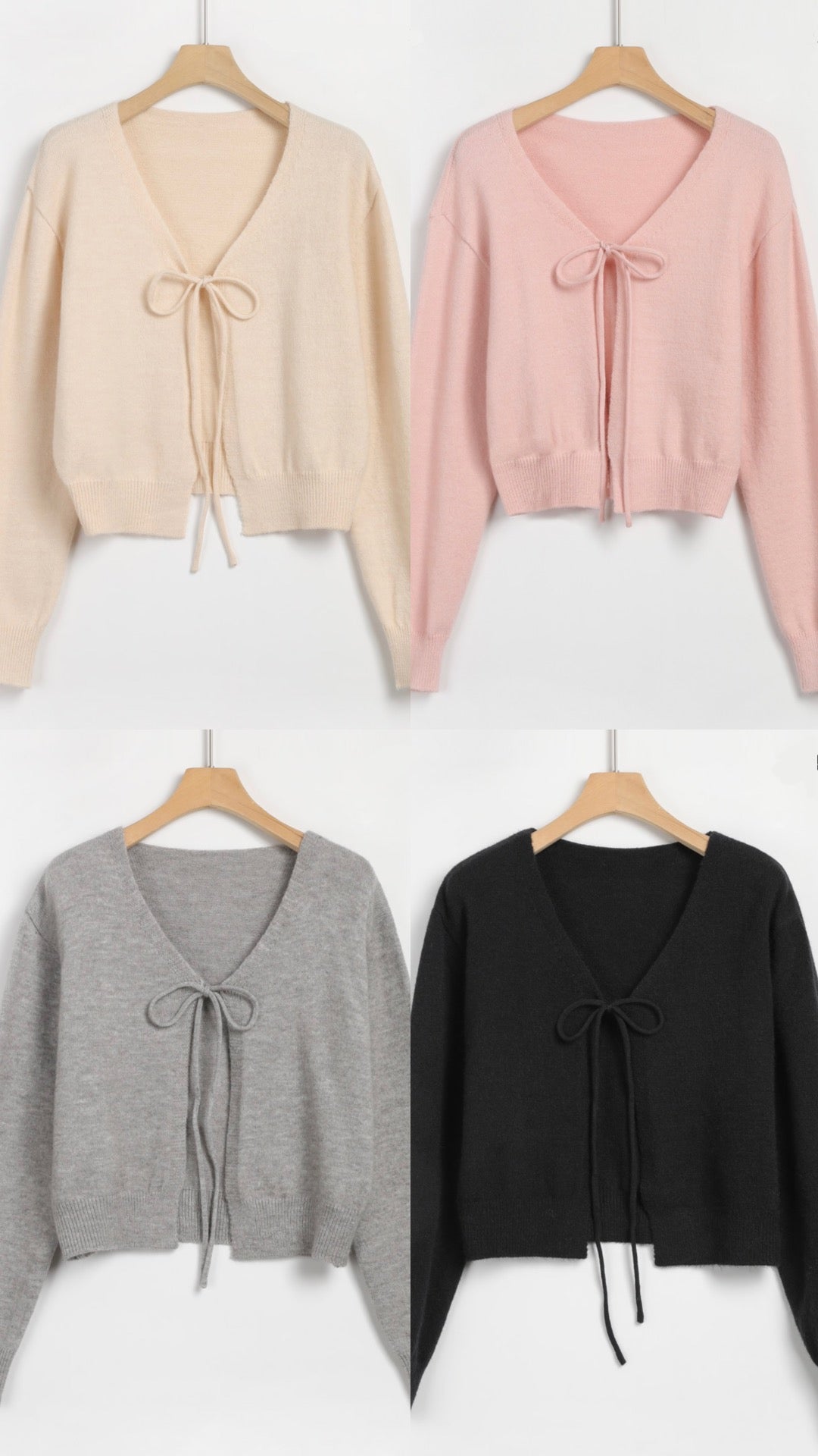 Bonbon Ribbon Cardigan