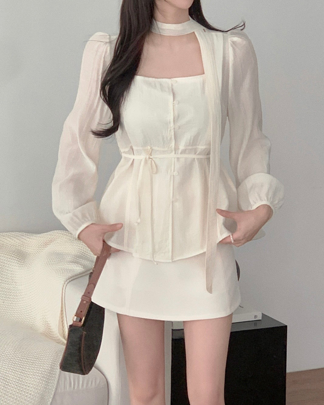 Linda Tie Blouse