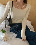 Serene Strap Ribbed Knit Top